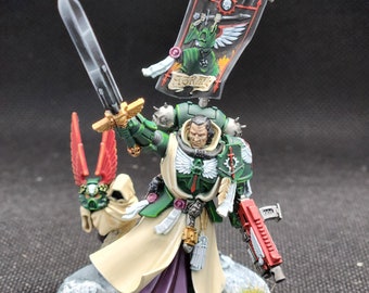 Azrael Supreme Grand Master painted miniature commission Warhammer 40k and Age of Sigmar