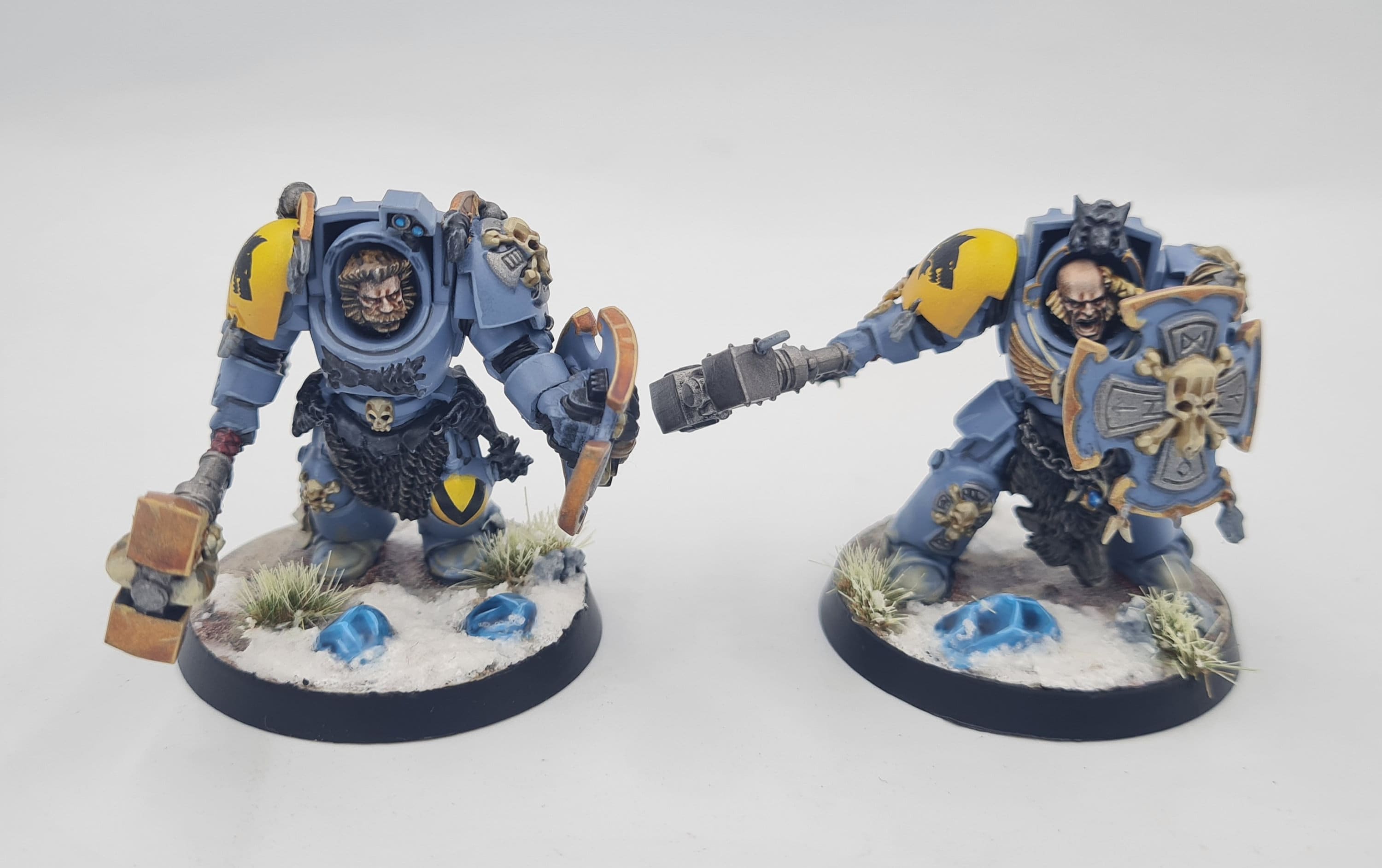 ウルフガード ターミネーター x 5 スペースマリーン スペースウルフの