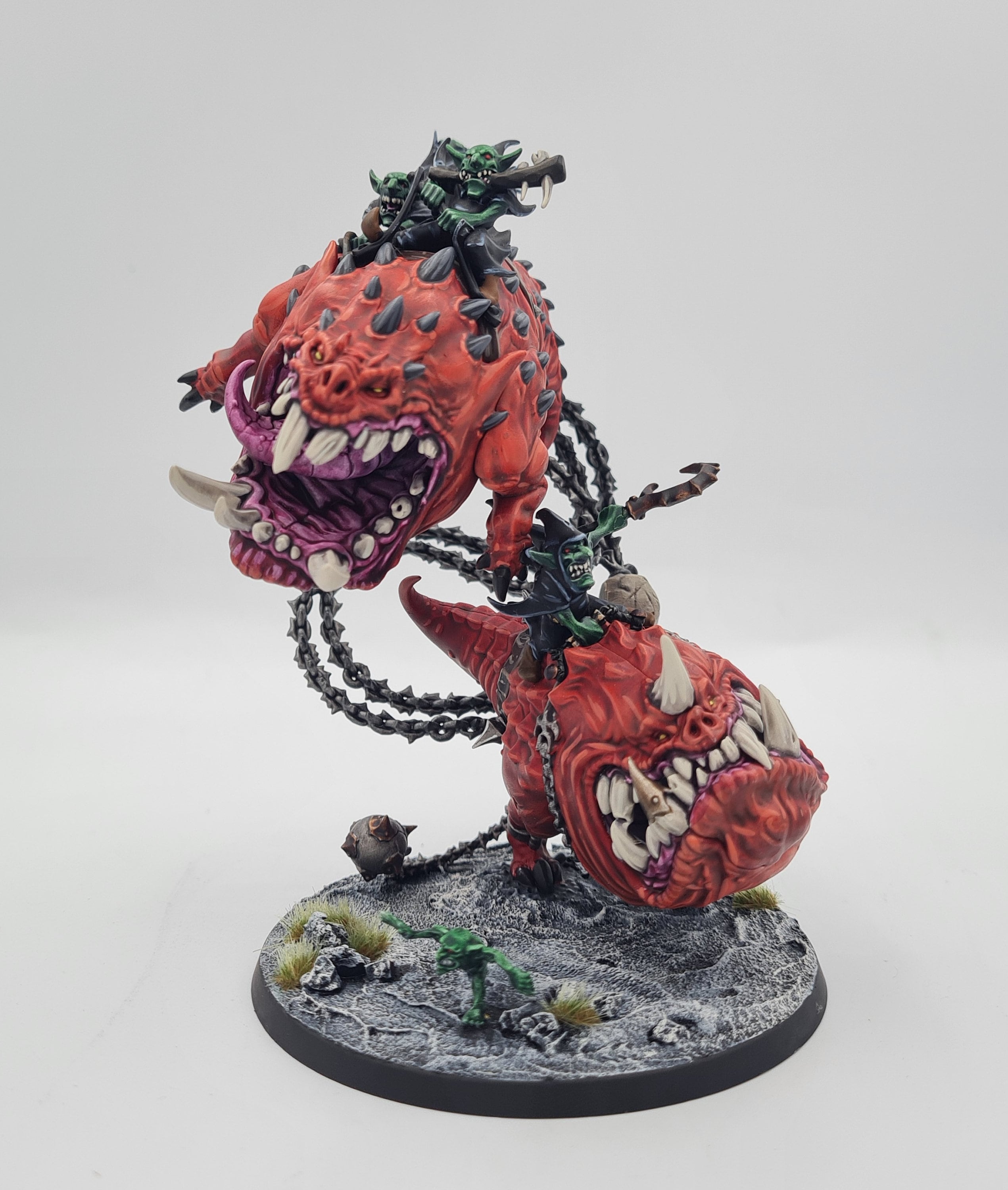 Mangler Squig Painted Miniature Model, Custom Painted Warhammer