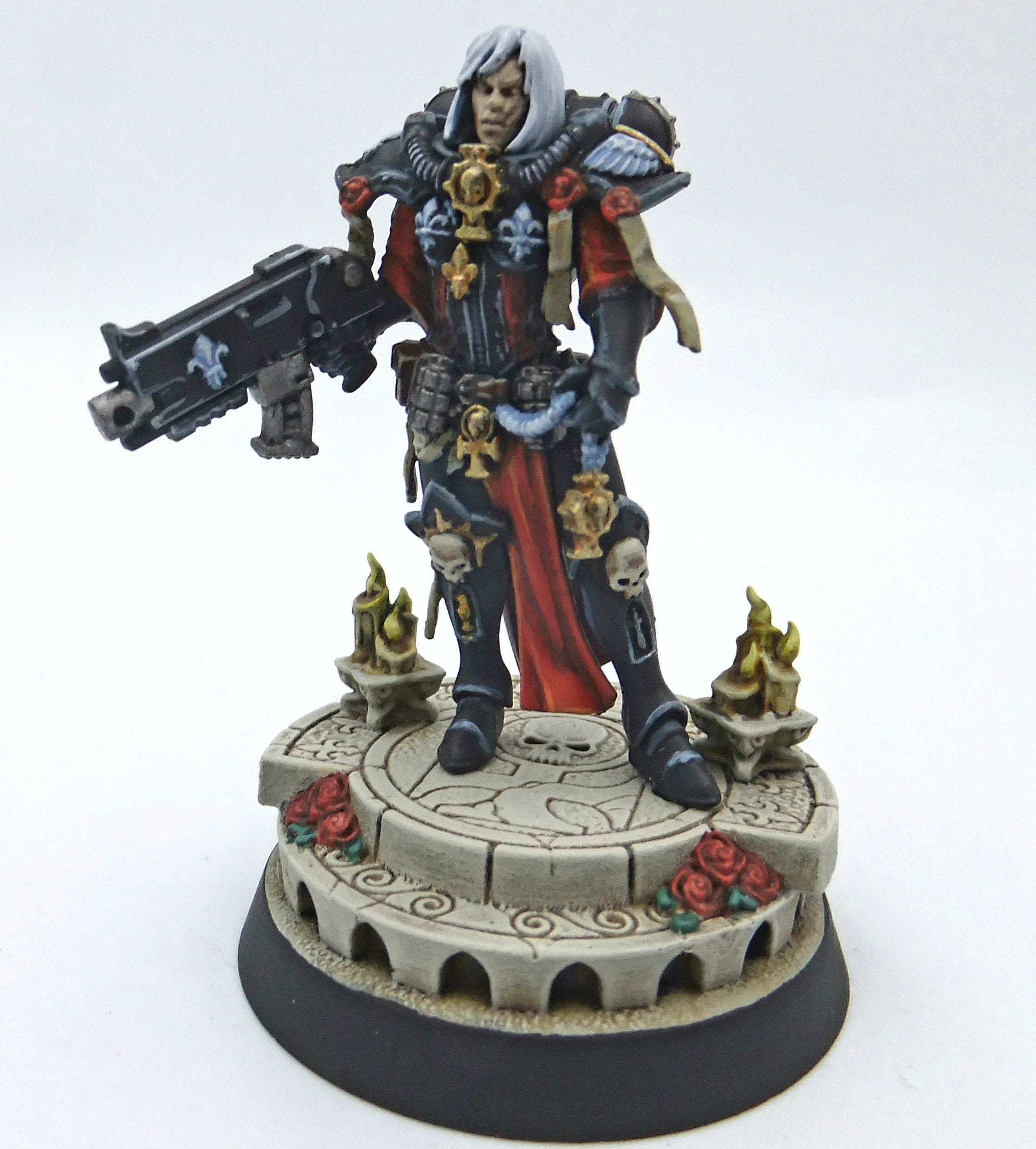 Exalted Sorcerers Painted Miniature Models X 3, Warhammer 40k Thousand Sons  Marines, 40k 30k and AOS Commissions Taken 
