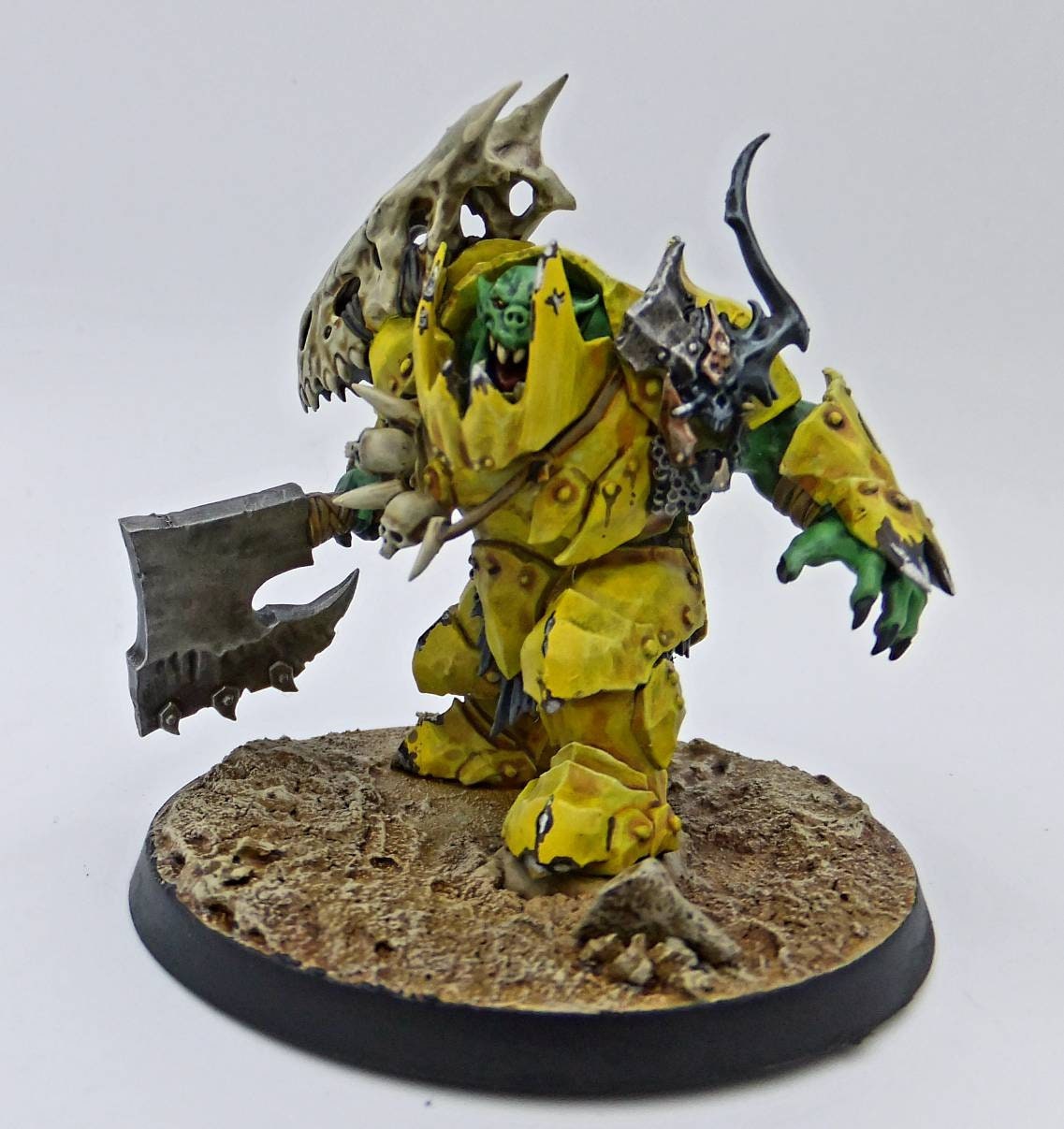 warhammer オーク　ウォーボス　ワイヴァーン　メタルミニチュア オルク メガボスのカスタムペイントミニチュアモデルを販売中