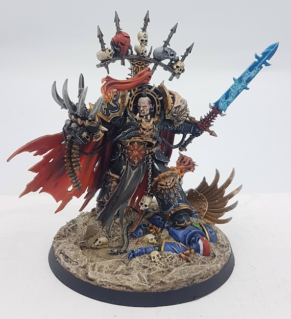 Abaddon the Despoiler Custom Painted Miniature, Orders Taken for Warhammer  40k and Age of Sigmar Miniatures New 