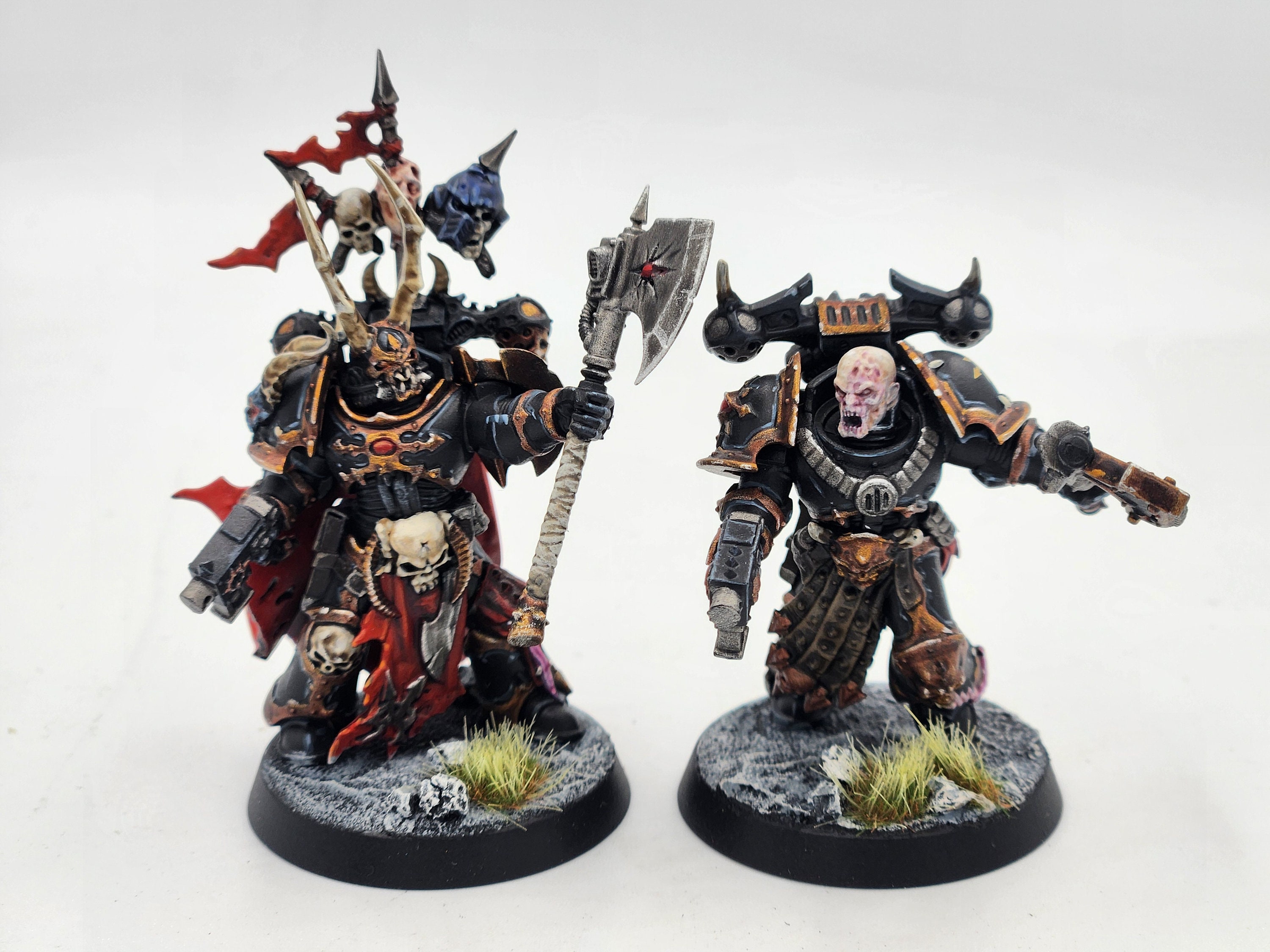 Chaos Chosen X 5 塗装済みミニチュアモデル、カスタムペイント