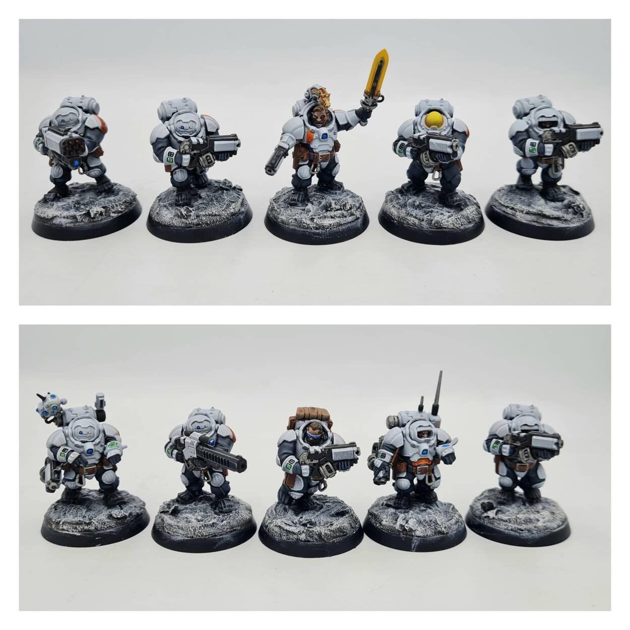 リーグ・オブ・ヴォータン・ハースキン・ウォリアーズ x 10 塗装