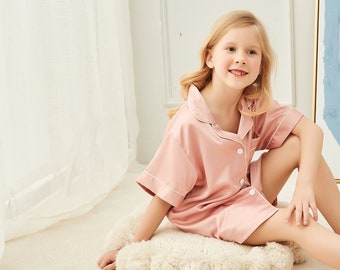 Conjunto de Pijama Infantil Navideño 'Portia' Rosa Viejo