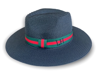 Fedora Summer Beach Hat - Personalised Option