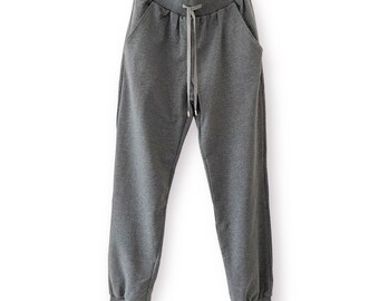 Classic Grey Jogger with Deep Waist Band