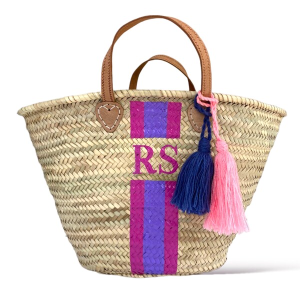 Straw Beach Bag Etsy UK