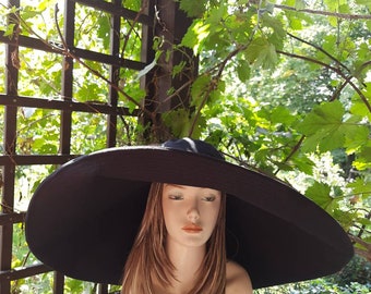Extra Large Brim Sun Hat, Women's Sun Hat, Wide Brim Summer