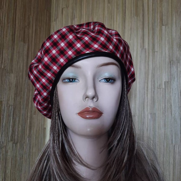 Women's wool beret,  Women's head accessories, winter hats