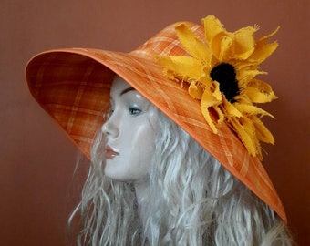 Wide Brim Reversible Sun Hat, Ladies / Girls Sizes Avail  display picture 1