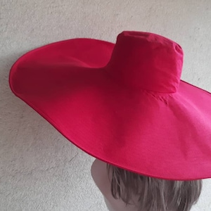 Extra extra wide brim sun hat, women&#39;s natural linen  sun hat with extra large brim, sun protection  blue yellow hat, choose color,ties