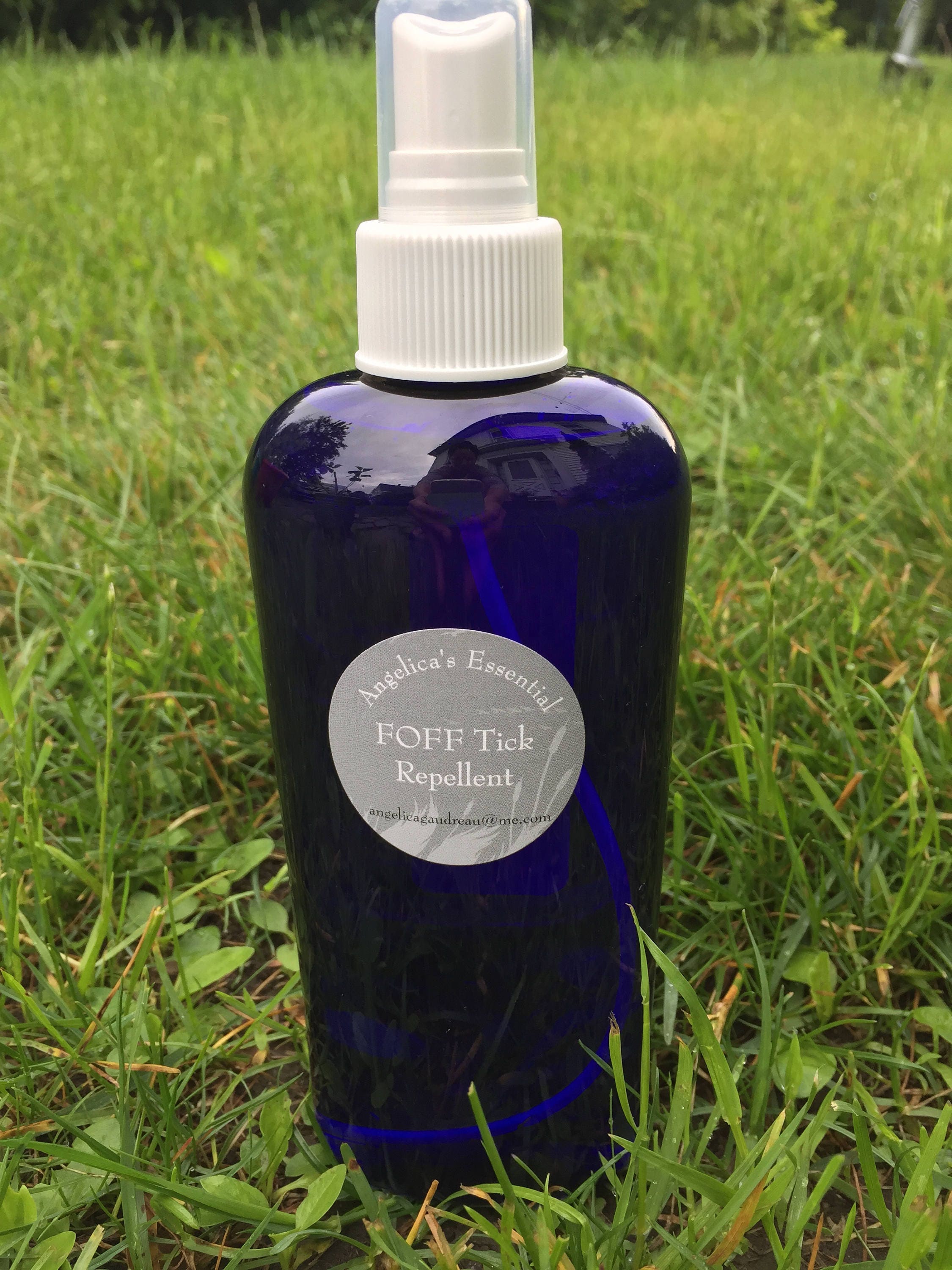 Safe for dogs. All natural tick repellent. FOFF Tick Etsy