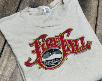 S * vintage 70s Firefall t shirt * concert tour classic rock colorado band the flying burrito brothers Winterland * 51.170