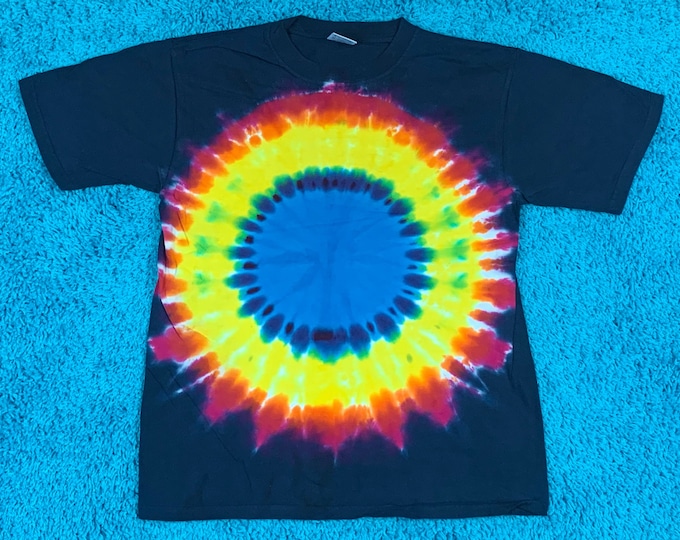 M * nos vtg 90s tie dye t shirt * 47.171