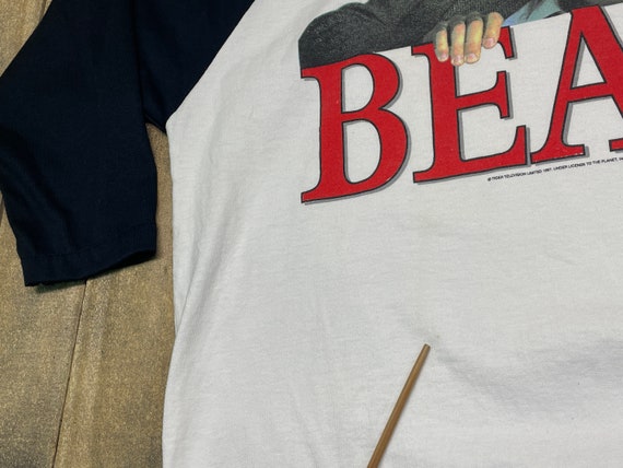 XL * Vintage 90s 1997 Mr Bean Movie Raglan T Shirt * 56.165 XL * Vintage 90s 1997 Mr Bean Movie Raglan T Shirt * 56.165