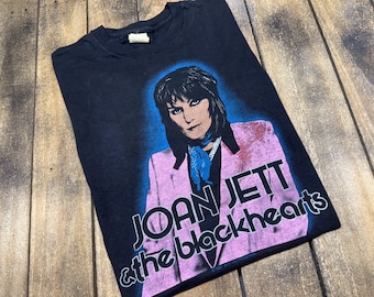 S vintage 1982 Joan Jett I Love Rock & Roll tour t shirt * 80s runaways