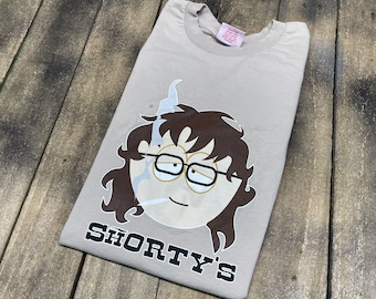 S * vtg late 90s/early y2k Shorty's Skateboard t shirt * shortys * 13.172