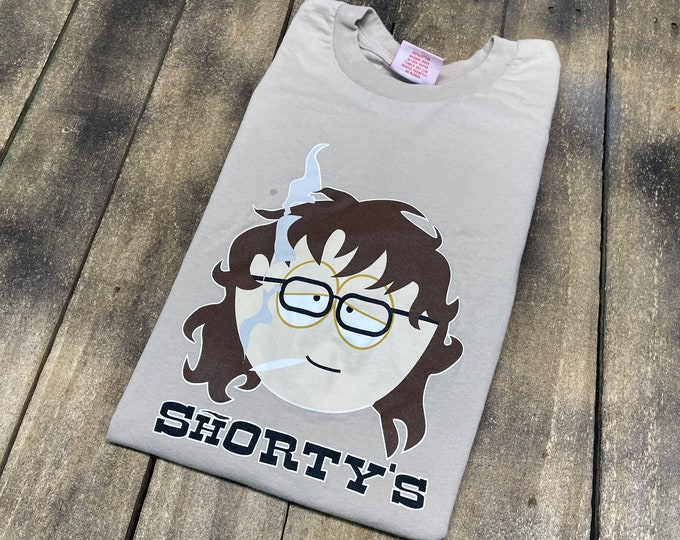 S * vintage late 90s/early y2k Shorty's Skateboard t shirt * shortys * 13.172