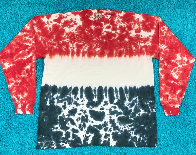 L * vintage 90s tie dye t shirt * 47.172 * single stitch