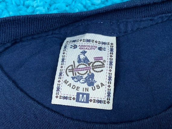 M * nos vtg 90s tie dye t shirt * single stitch *… - image 3