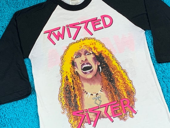 S Nos Thin Vtg 80s 1984 Twisted Sister Stay Hungry I Wanna Rock 