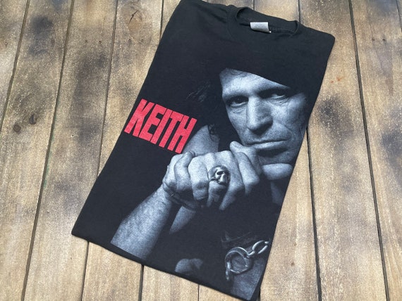 S * vintage 80s 1988 KEITH RICHARDS x pensive win… - image 3