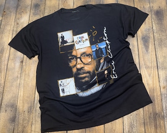 XL * vintage 1992 Eric Clapton tour t shirt