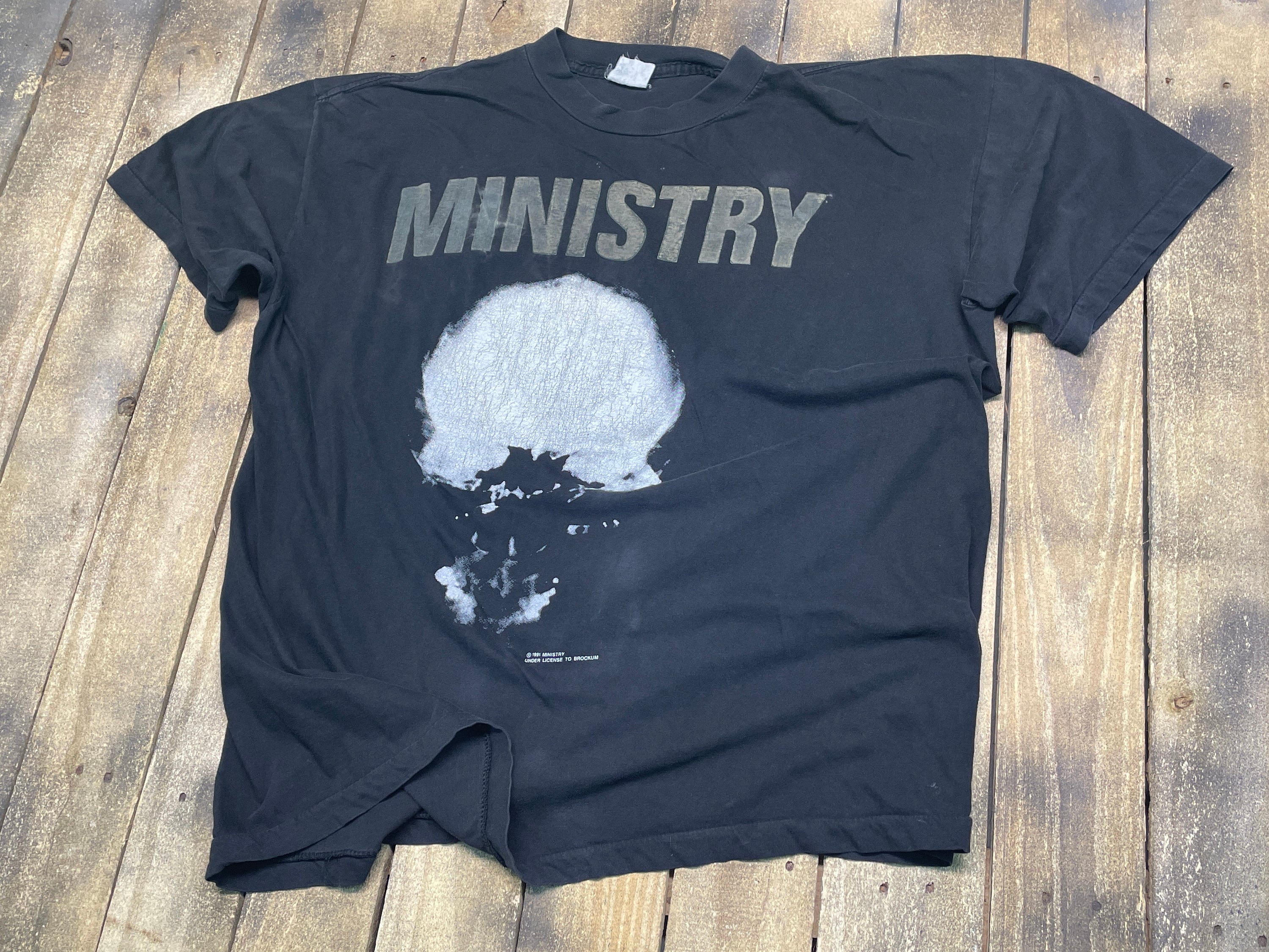 XL vintage 1991 Ministry the mind is a terrible thing to taste t