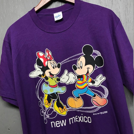 L nos vintage 90s New Mexico Mickey Minnie Mouse … - image 1