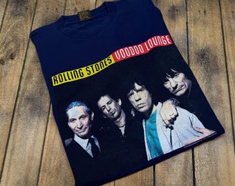 XL vintage 1994 Rolling Stones voodoo lounge tour t shirt * 90s