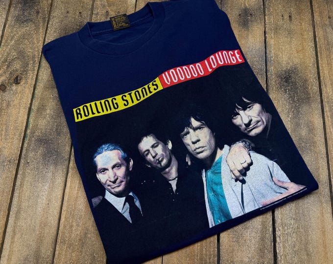XL vintage 1994 Rolling Stones voodoo lounge tour t shirt * 90s