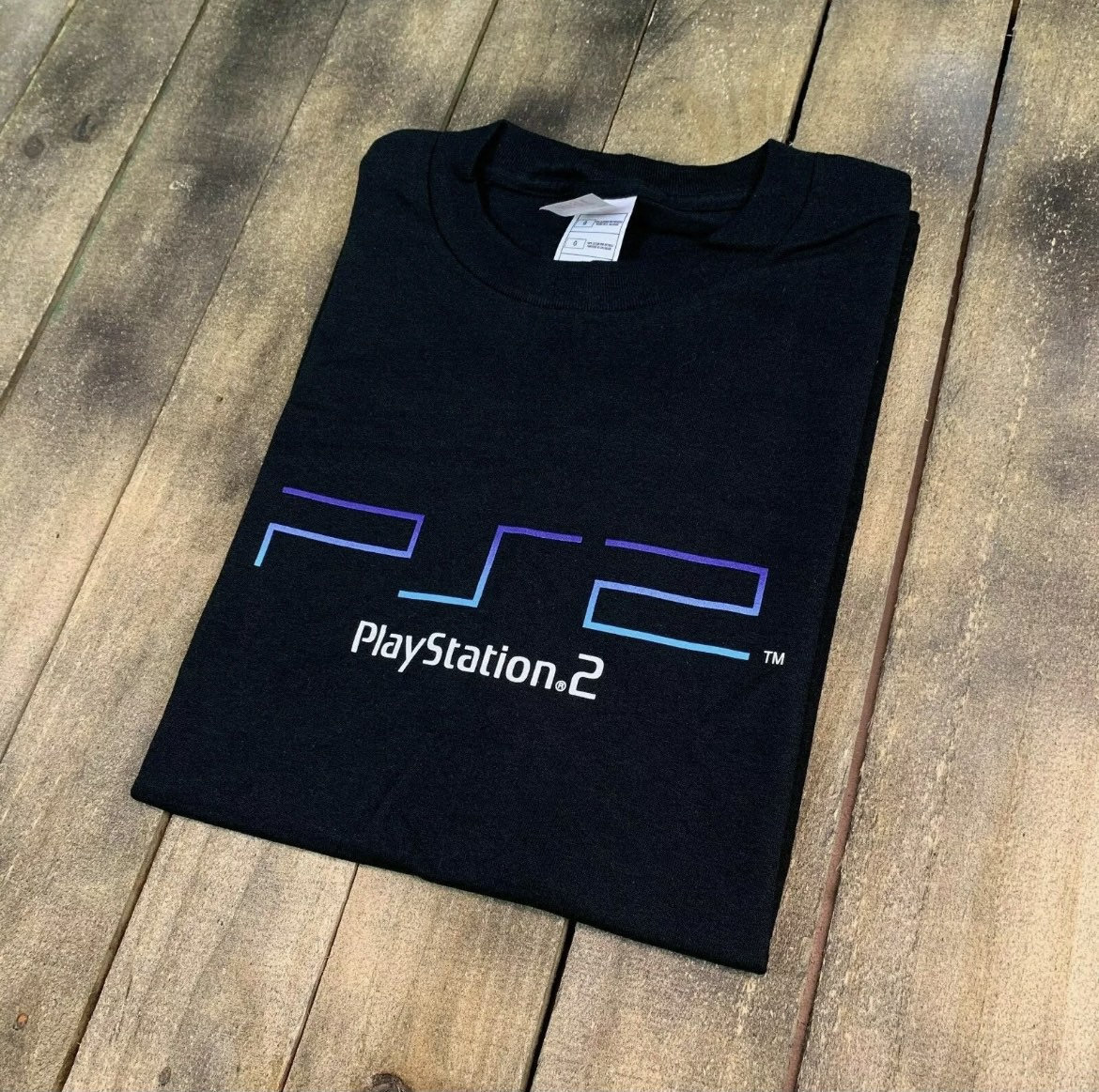 L Deadstock Vintage PS2 Promo T Shirt Playstation 2 - Etsy