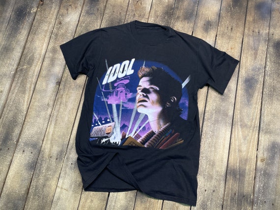 S/M * Vintage 80s 1989 Billy Idol Charmed Life T Shirt