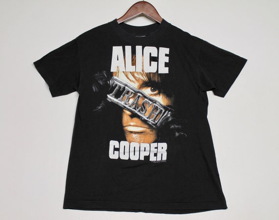 S/M * vtg 1989/1990 Alice Cooper trash tour t shirt * small medium 
