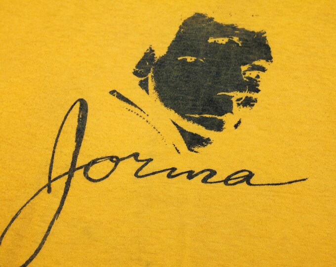 S * vtg 70s 1979 Jorma Kaukonen solo promo t shirt * jefferson airplane hot tune * 42.200