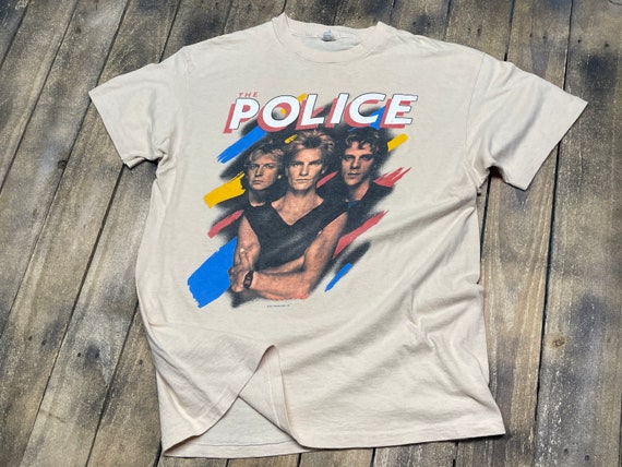 THE POLICE 1983 コンサート Tシャツ
