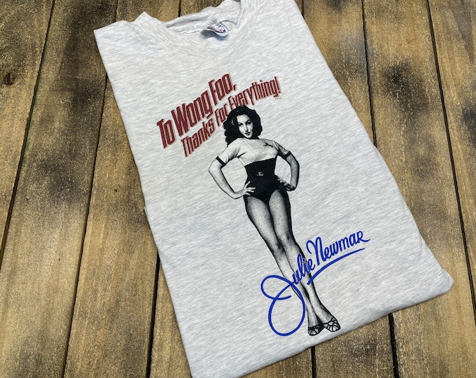 XL vintage 1995 To Wong Foo promo movie t shirt * thanks for everything julie newmar drag queen 90s 5.178