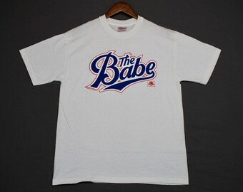 L * vintage 90s 1992 The Babe promo movie t shirt * 13.154