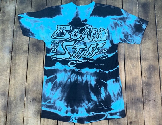 M * nos vtg 80s Disney Surf Shop tie dye Board St… - image 1