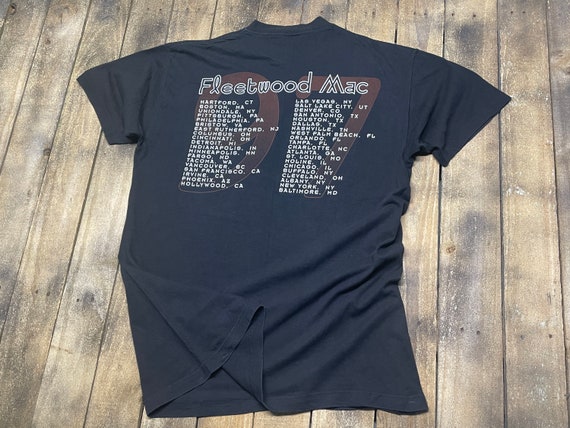 L * vintage 90s 1997 Fleetwood Mac tour t shirt *… - image 3