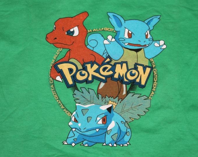 S * NOS vtg 90s Pokemon gotta catch em all t shirt * 41.176