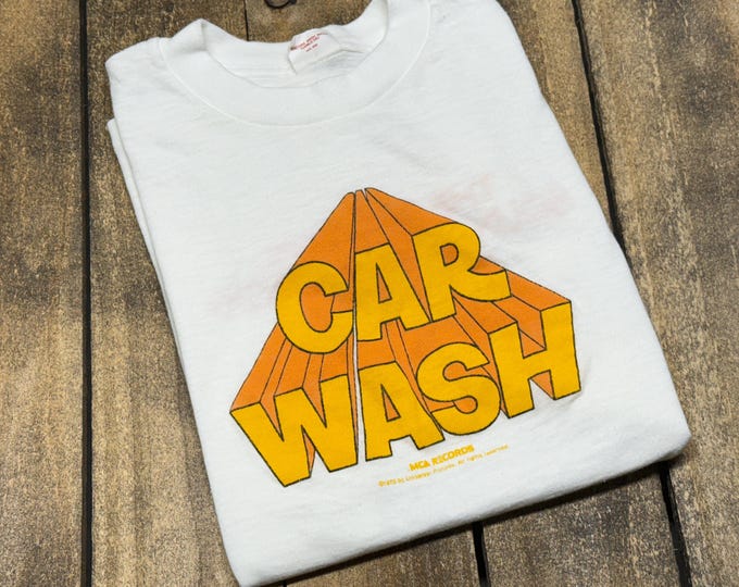 XS / 2XS vintage 1976 Car Wash movie t shirt * richard pryor george carlin Soundtrack 70s