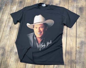 XL vintage 90s 1996 George Strait t shirt * country music tour