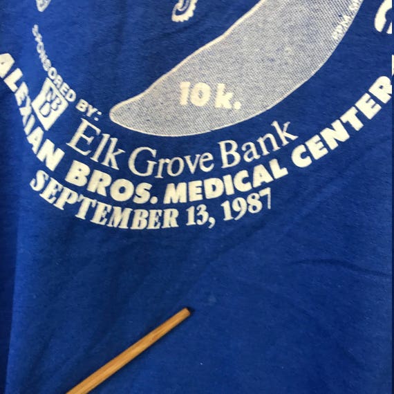 L Thin Vintage 80s 1987 Elk Grove California Run Screen Etsy