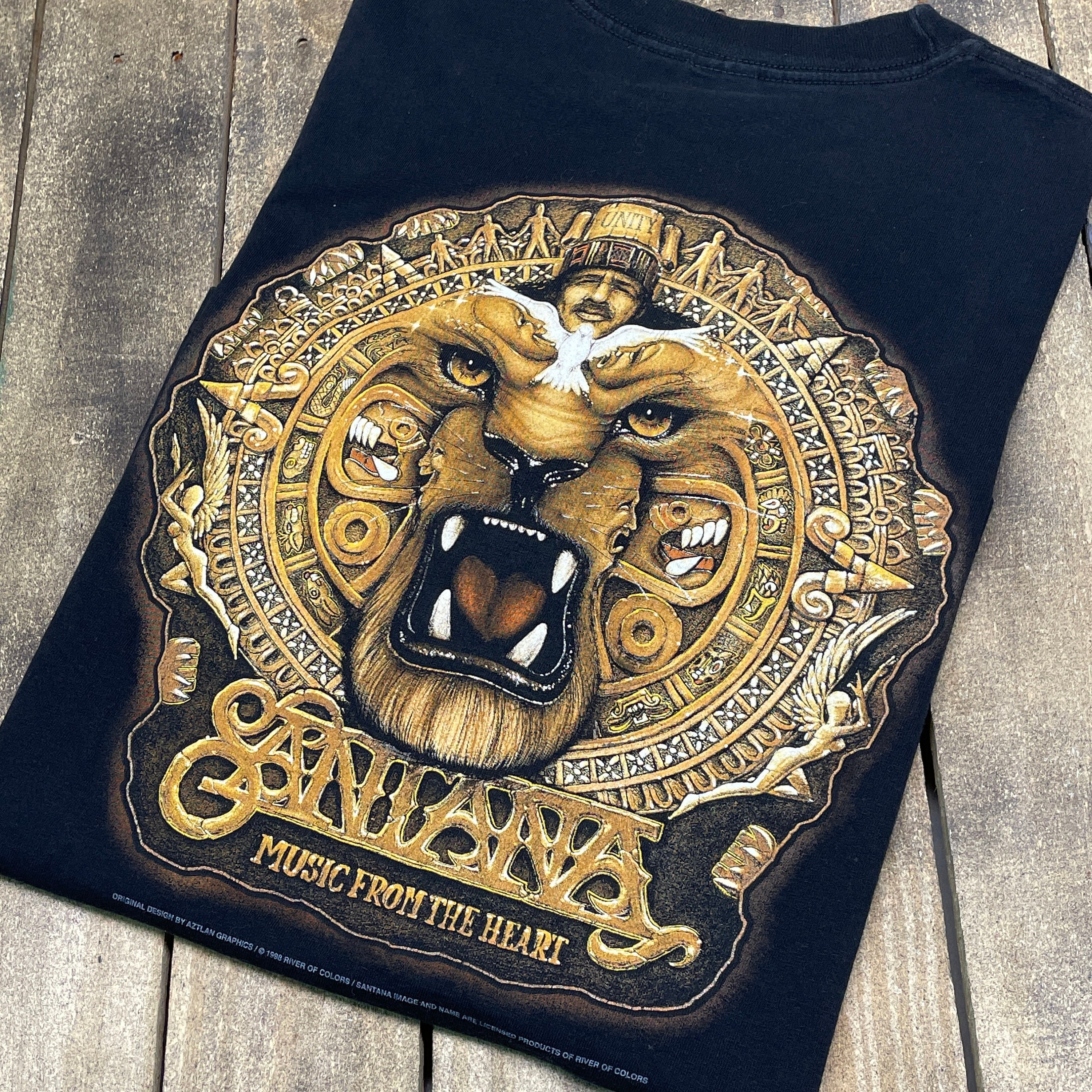 Carlos Santana River Of Colors Tシャツ | ヤマダウェブコム