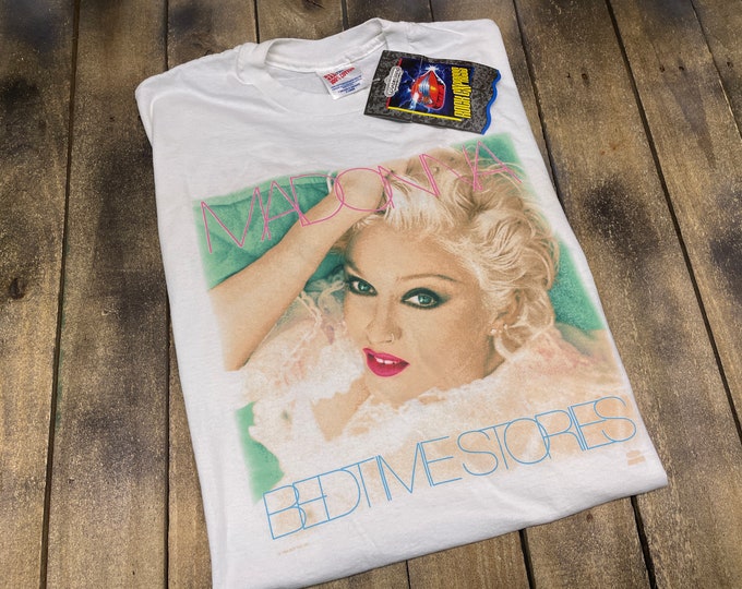 XL * vintage 1994 Madonna bedtime stories t shirt * 90s tour Winterland * 53.165