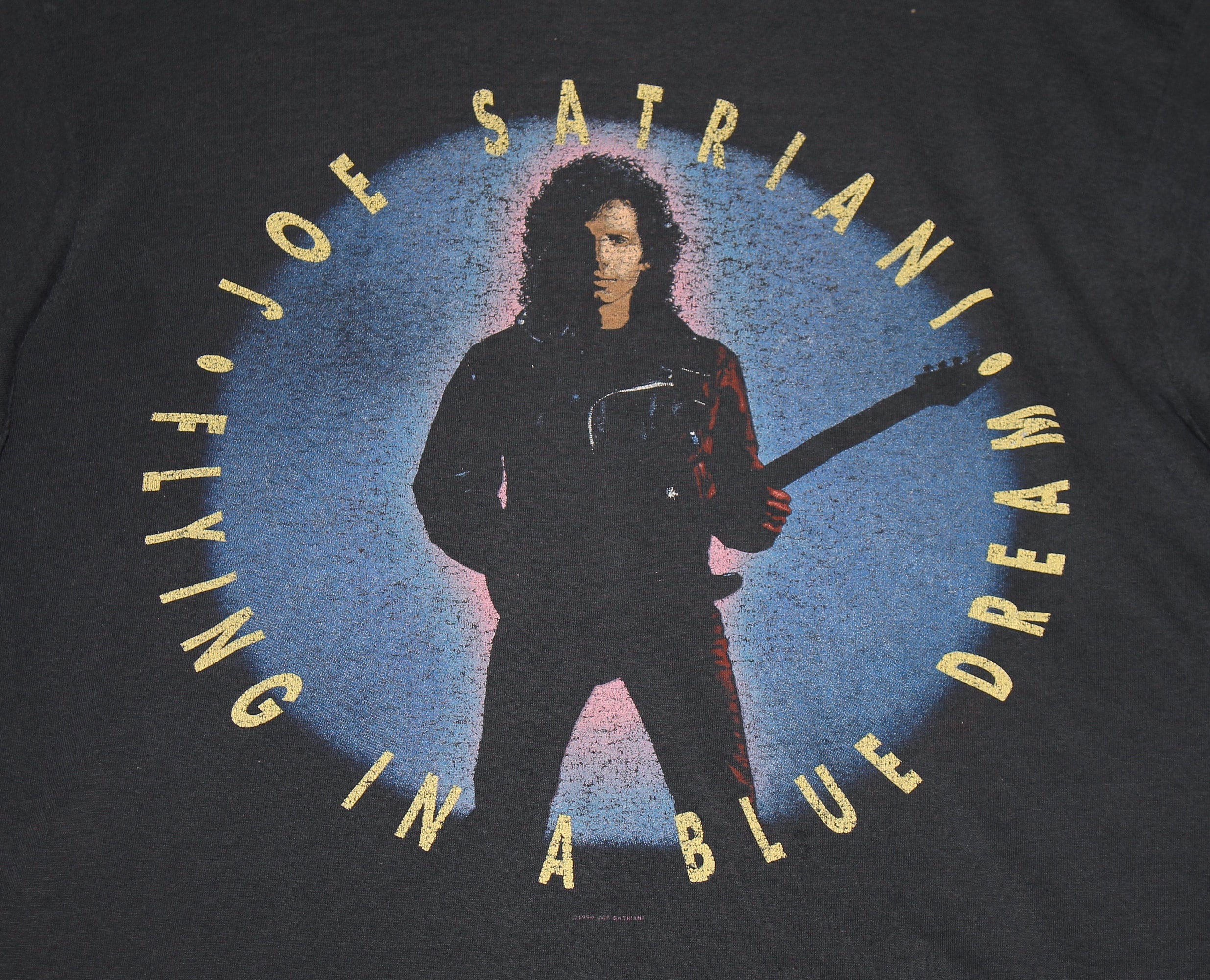 Joe Satriani Engines Of Creation Album Cover T-Shirt Black