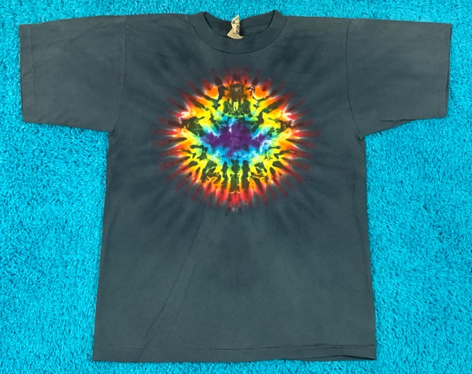 M * vintage 90s tie dye single stitch t shirt * 76.138