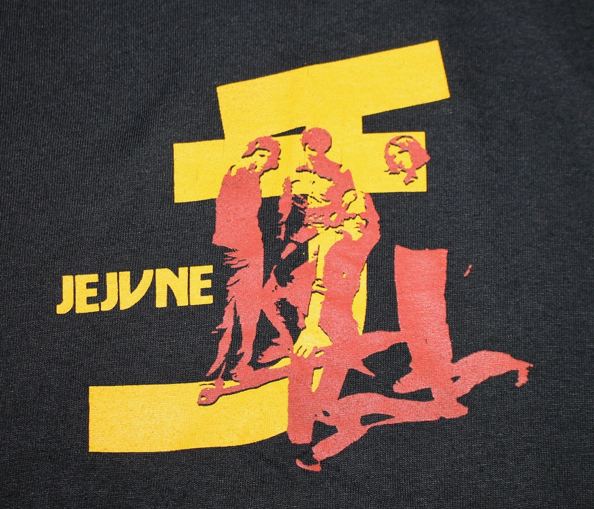 L * NOS vtg 90s Jejune t shirt * emo indie braid the get up kids jimmy